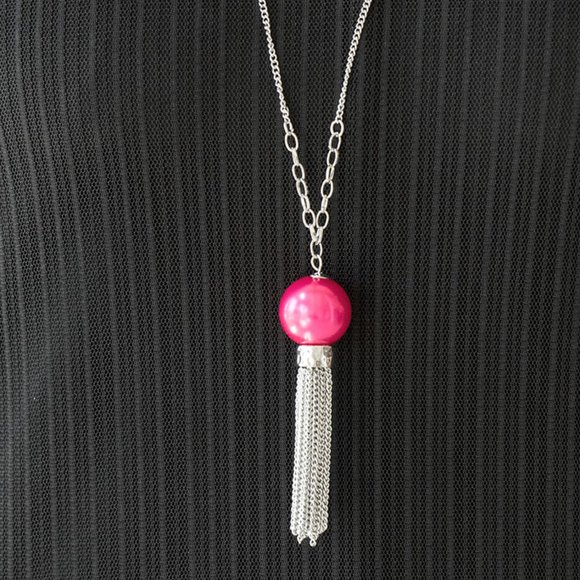 NWT Belle Of The Ballroom tassel necklace set - Picture 1 of 3